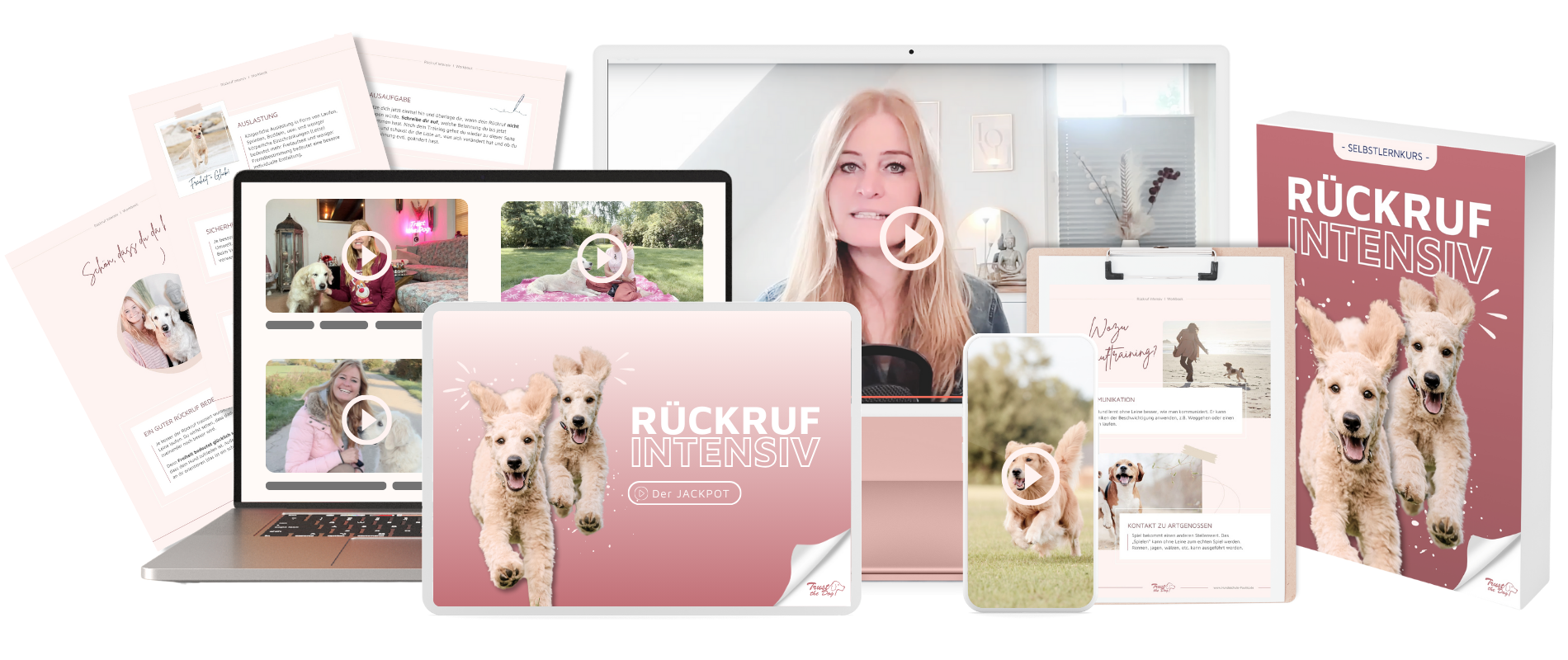 Rückrufkurs, Onlinehundeschule, Onlinehundetraining, Hundeschule, Hundetraining, Trust the dog, Claudia Pauliks, Online Hundeclub, Rückruftraining, Cllaudia Pauliks