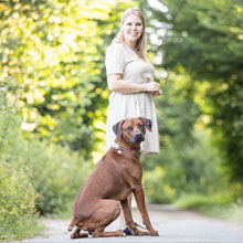 Kundenfeedback Foto - Merle mit Henry- Onlinehundeschule