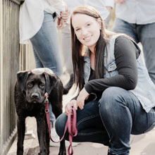 Kundenfeedback Foto - Merle mit Henry- Onlinehundeschule